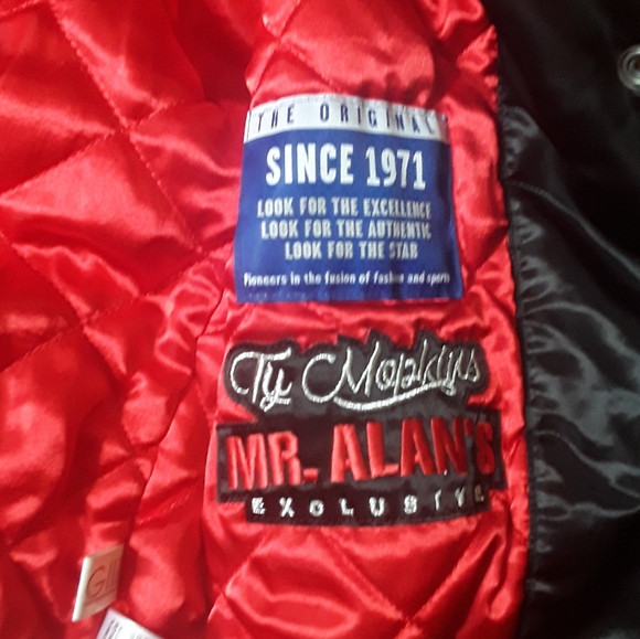 Detroit Pistons Ty Mopkins Mr. Alan's Exclusive Youth Starter Jacket. Size M - Picture 7 of 12